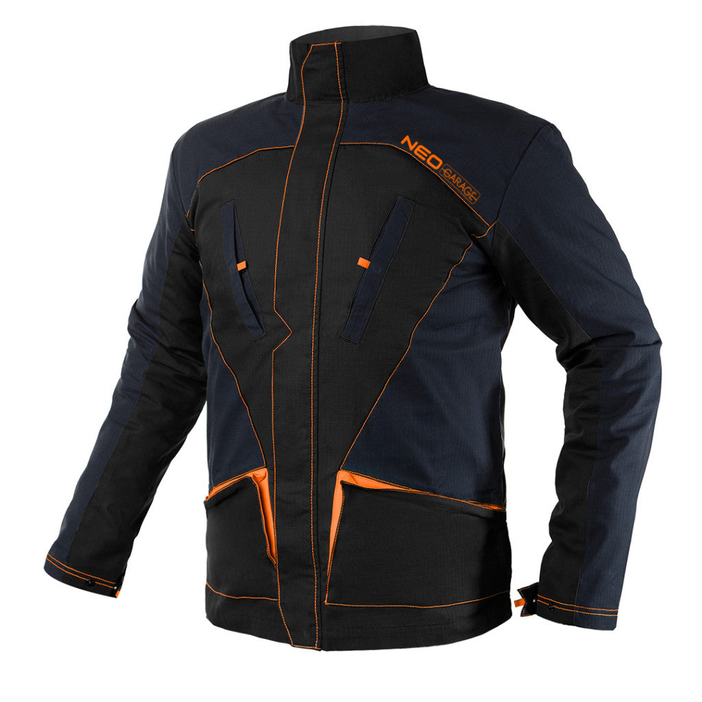 NEO TOOLS Munkadzseki, Garage, 100% pamut szakadásmentes szövet, 210g/m2, XL 81-207-XL