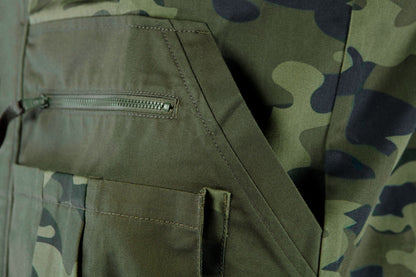 NEO TOOLS Terepmintás Munkavédelmi kabát CAMO, 60% pamut, 40% polyester, 255 g/m2, M 81-211-M