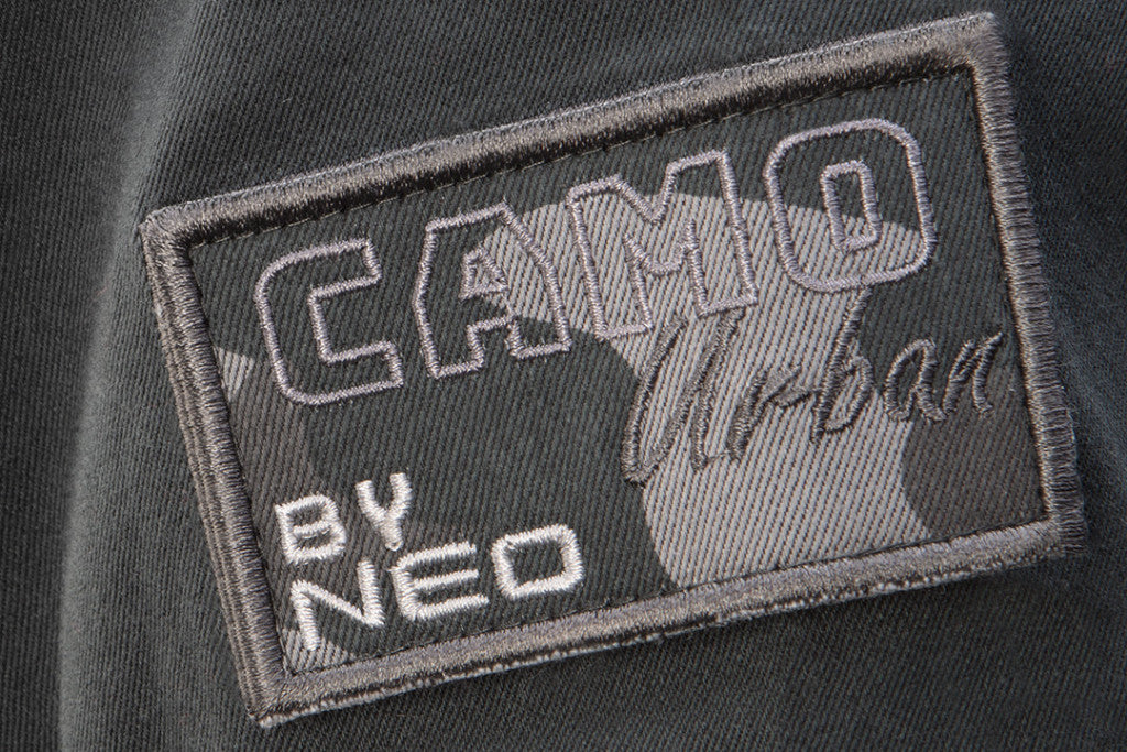 NEO TOOLS Terepmintás Munkavédelmi kabát CAMO URBAN, 60% pamut, 37% poliészter, 3% elasztán, XXXL 81-212-XXXL