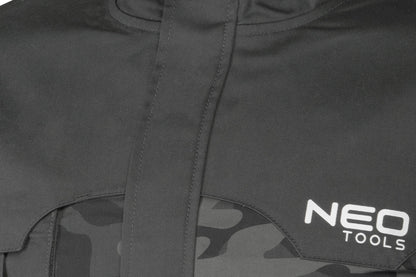 NEO TOOLS Terepmintás Munkavédelmi kabát CAMO URBAN, 60% pamut, 37% poliészter, 3% elasztán, XXXL 81-212-XXXL