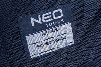 NEO TOOLS Munkavédelmi kabát PREMIUM, 100% pamut, hasadásgátló szövet, XS 81-217-XS