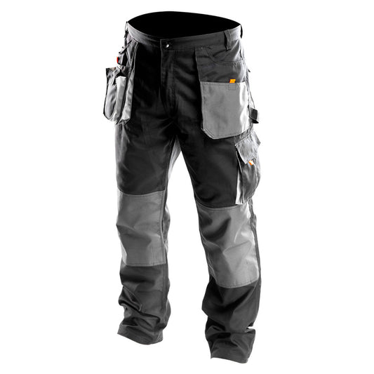 NEO TOOLS Munkásnadrág, HD, XL/56 65% poliészter, 35% pamut, 267g/m2, térdprotektor zseb, XL 81-220-XL