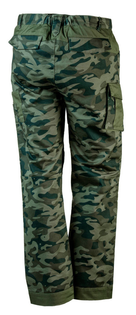NEO TOOLS Terepmintás Munkásnadrág,CAMO, 60% pamut, 40% polyester, 255 g/m2, L 81-221-L