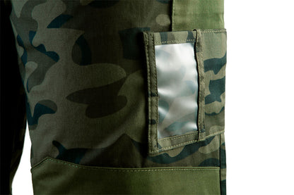 NEO TOOLS Terepmintás Munkásnadrág,CAMO, 60% pamut, 40% polyester, 255 g/m2, S 81-221-S
