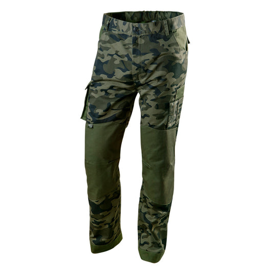 NEO TOOLS Terepmintás Munkásnadrág,CAMO, 60% pamut, 40% polyester, 255 g/m2, XXXL 81-221-XXXL