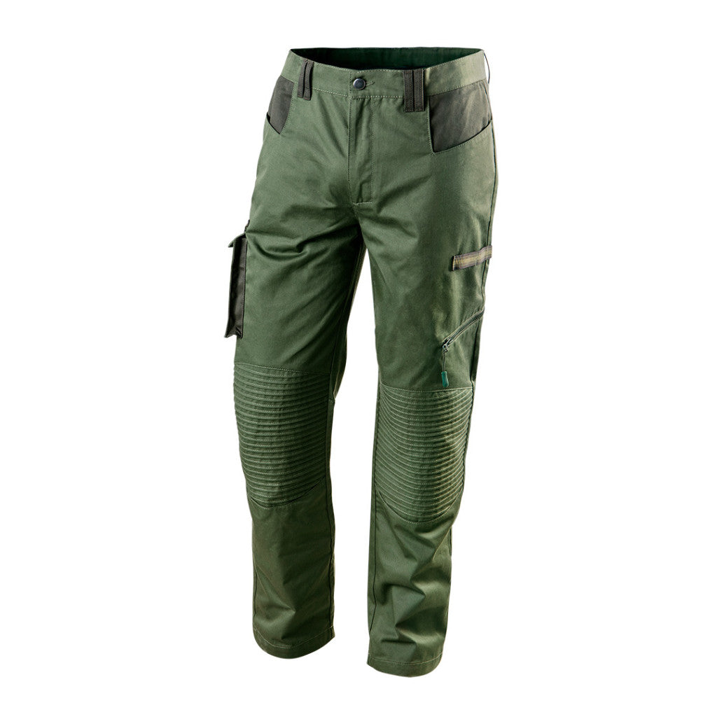 NEO TOOLS Olíva Munkásnadrág, CAMO, 60% pamut, 40% polyester, 255 g/m2, XS 81-222-XS