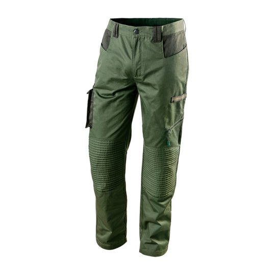 NEO TOOLS Olíva Munkásnadrág, CAMO, 60% pamut, 40% polyester, 255 g/m2, XS 81-222-XS
