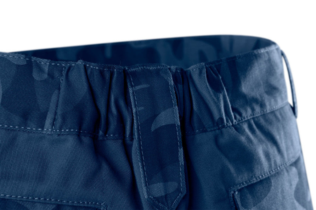 NEO TOOLS Munkanadrág tengerészkék terepmintás, Camo, Navy, 60% pamut + 40% poliészter, XS 81-223-XS