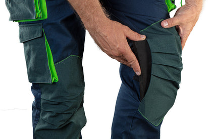 NEO TOOLS Munkásnadrág PREMIUM, 62% pamut, 35% polyester 3% elastane, M 81-226-M