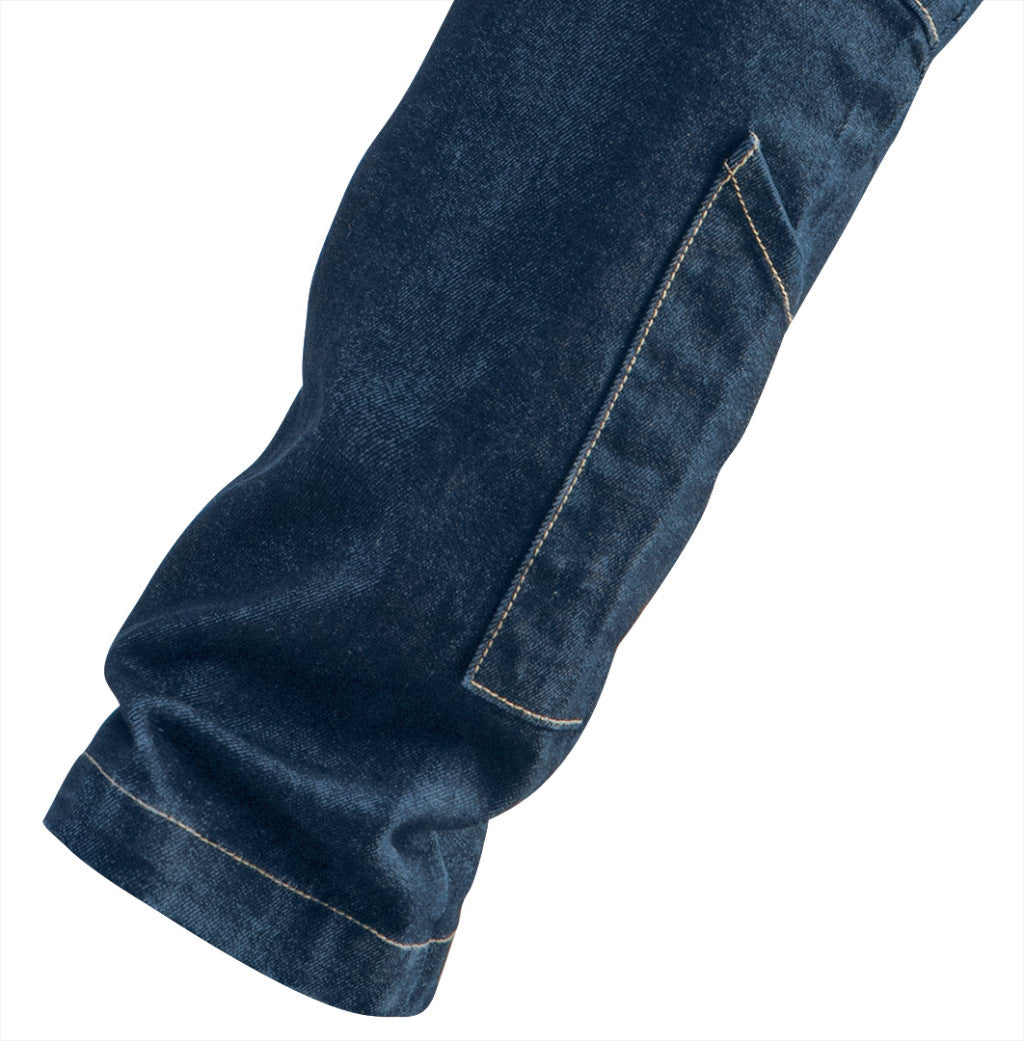 NEO TOOLS Farmer Munkásnadrág, DENIM, cipzáros oldalzsebekkel, 98% pamut, 410 g/m2, XXXL 81-229-XXXL