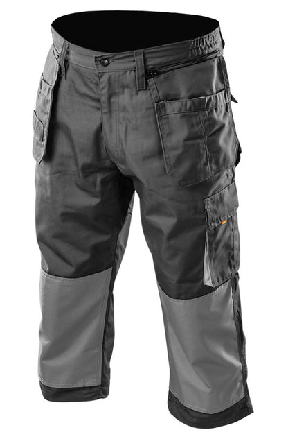 NEO TOOLS Munkásnadrág, HD, M/50 65% poliészter, 35% pamut, 267g/m2, térdprotektor zseb, térd alatt lezippzározható, M 81-230-M