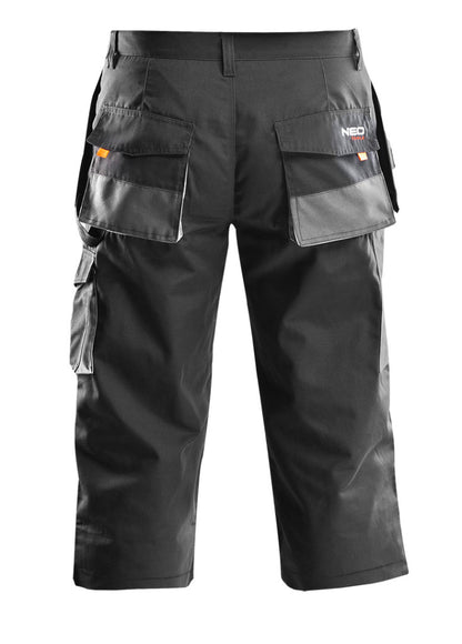 NEO TOOLS Munkásnadrág, HD, XL/56 65% poliészter, 35% pamut, 267g/m2, térdprotektor zseb, térd alatt lezippzározhat, XL 81-230-XL