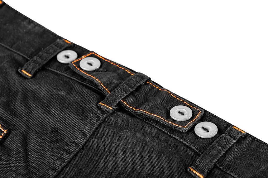 NEO TOOLS Karcsúsított(slim fit), Munkásnadrág, HD, 60% pamut, 37% polyester, 3% elastane, 285 g/m2, övvel, L 81-238-L