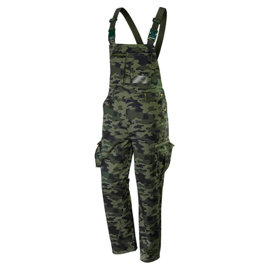 NEO TOOLS Kantáros, terepmintás Munkásnadrág, CAMO, 60% pamut, 40% polyester, 255 g/m2, M 81-241-M