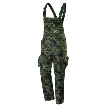 NEO TOOLS Kantáros, terepmintás Munkásnadrág, CAMO, 60% pamut, 40% polyester, 255 g/m2, S 81-241-S