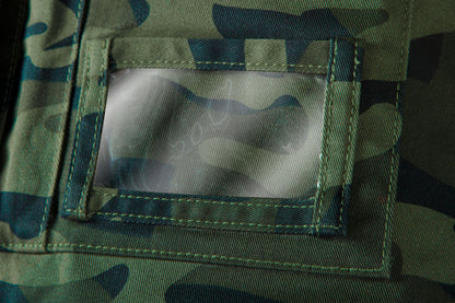 NEO TOOLS Kantáros, terepmintás Munkásnadrág, CAMO, 60% pamut, 40% polyester, 255 g/m2, XS 81-241-XS