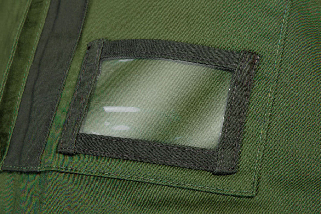 NEO TOOLS Kantáros munkanadrág olíva, 60% pamut, 40% polyester, 255 g/m2, L 81-242-L