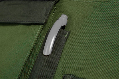 NEO TOOLS Kantáros munkanadrág olíva, 60% pamut, 40% polyester, 255 g/m2,xS 81-242-XS