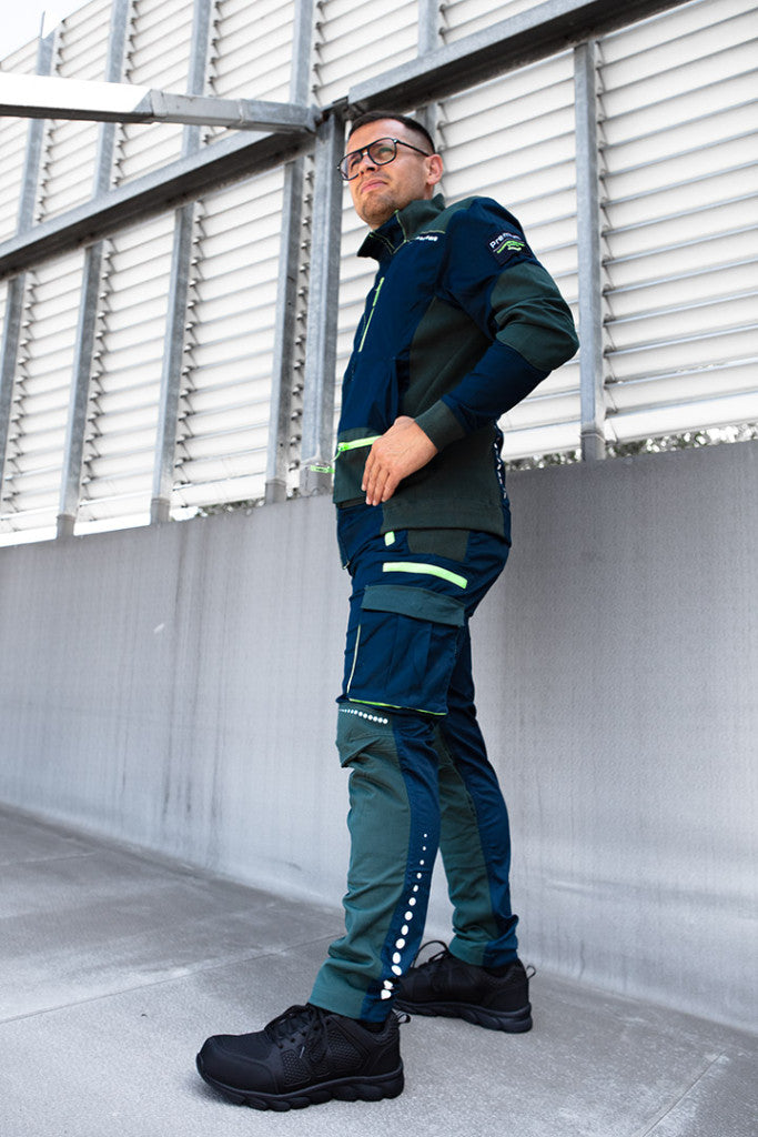 NEO TOOLS Kantáros Munkásnadrág, PREMIUM, 62% pamut, 35% polyester, 3% elastane, XL 81-246-XL