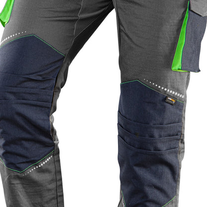 NEO TOOLS Kantáros Munkásnadrág, PREMIUM, 100% pamut, hasadásgátló szövet, XL 81-247-XL