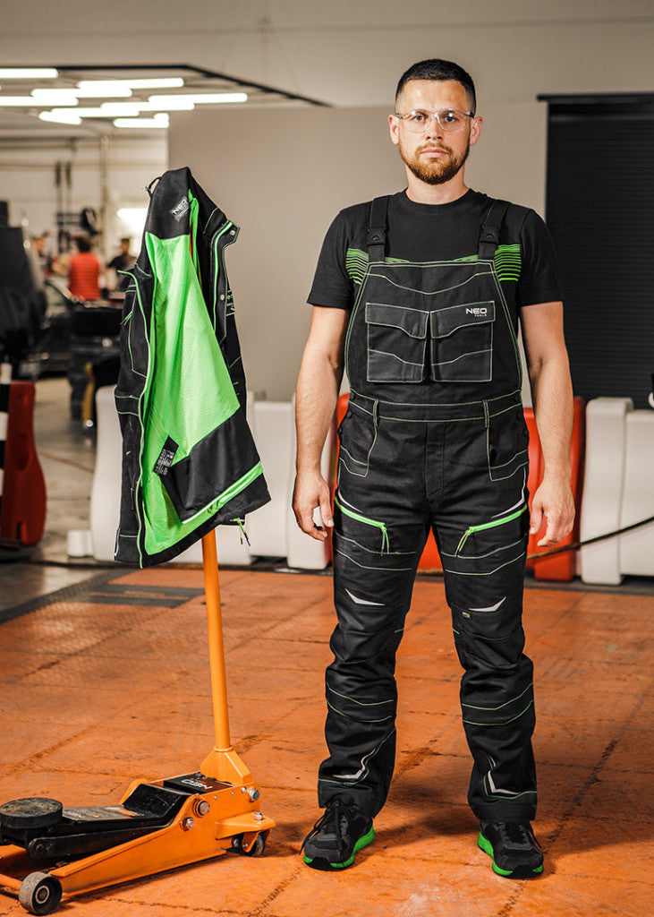 NEO TOOLS Munkanadrág, kantáros, Premium PRO, XS 81-249-XS