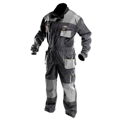 NEO TOOLS Overall, HD, L/54 65% poliészter, 35% pamut, 267g/m2, térdprotektor zseb, vékony fényvisszaverő csík, LD 81-250-LD