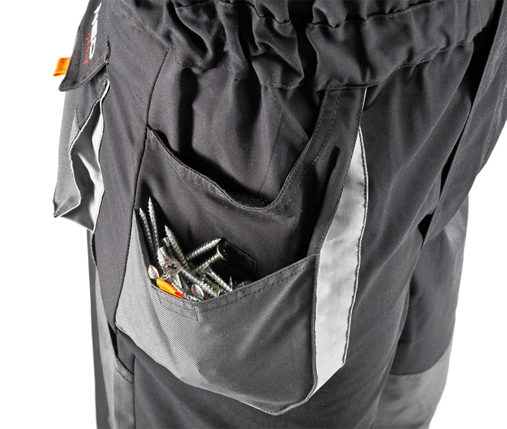 NEO TOOLS Overall, HD, M/50 65% poliészter, 35% pamut, 267g/m2, térdprotektor zseb, vékony fényvisszaverő csík, M 81-250-M