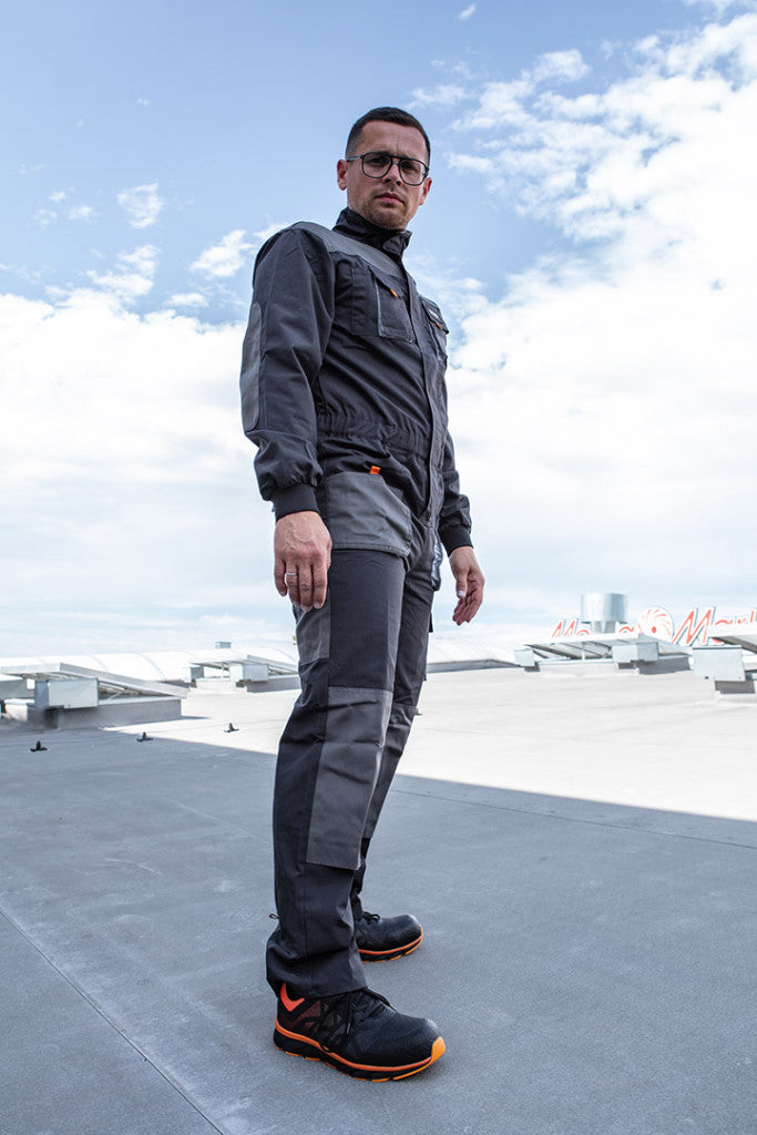 NEO TOOLS Overall, HD, S/48 65% poliészter, 35% pamut, 267g/m2, térdprotektor zseb, vékony fényvisszaverő csík, S 81-250-S