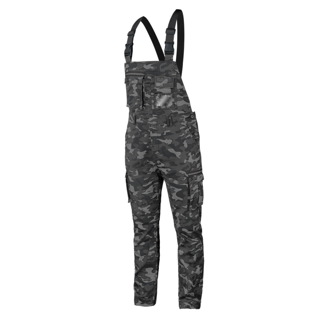 NEO TOOLS Kantáros, terepmintás Munkásnadrág, CAMO URBAN, 60% pamut, 37% poliészter, 3% elasztán, L 81-252-L