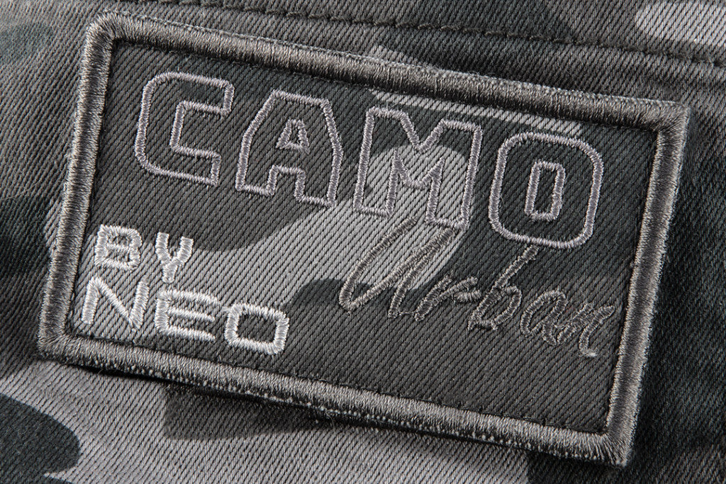 NEO TOOLS Kantáros, terepmintás Munkásnadrág, CAMO URBAN, 60% pamut, 37% poliészter, 3% elasztán, XL 81-252-XL