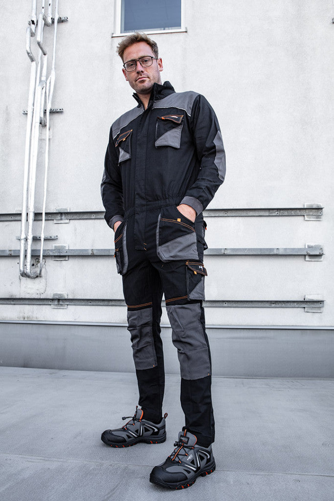 NEO TOOLS Overall, HD, karcsúsított(slim fit), 60% pamut, 37% polyester, 3% elastane, 285 g/m2, L 81-258-L