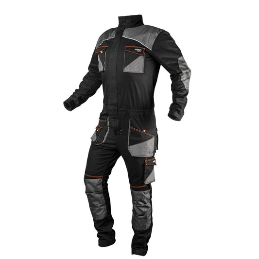 NEO TOOLS Overall, HD, karcsúsított(slim fit), 60% pamut, 37% polyester, 3% elastane, 285 g/m2, S 81-258-S