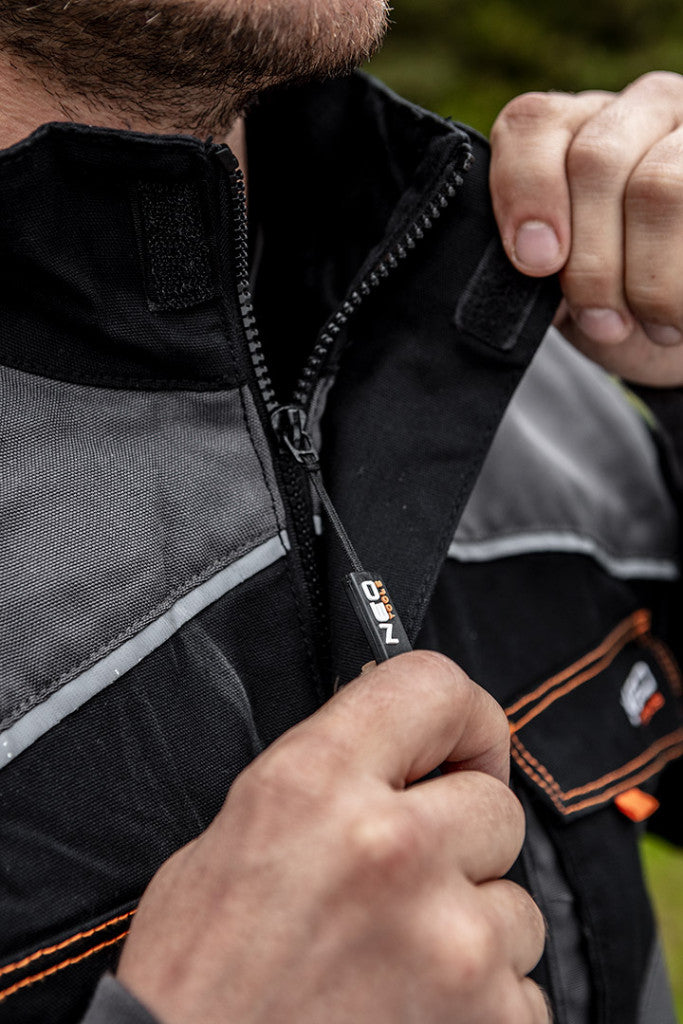 NEO TOOLS Overall, HD, karcsúsított(slim fit), 60% pamut, 37% polyester, 3% elastane, 285 g/m2, XS 81-258-XS