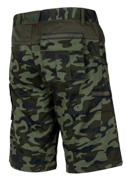 NEO TOOLS Terepmintás Rövid munkásnadrág, CAMO, 60% pamut, 40% polyester, 255 g/m2, S 81-271-S