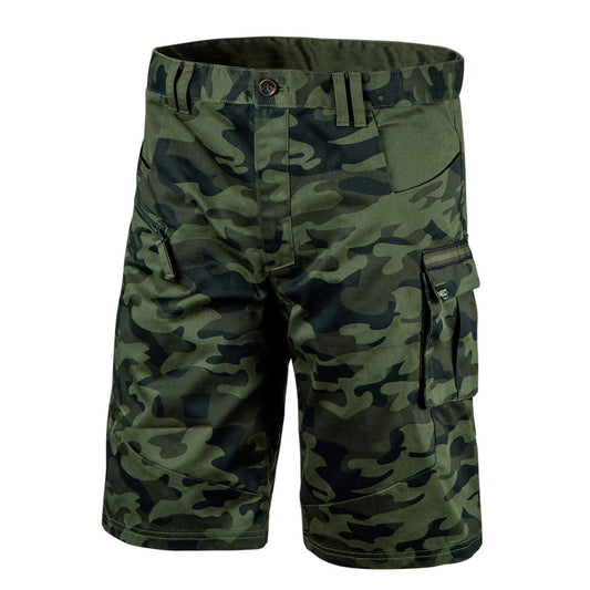 NEO TOOLS Terepmintás Rövid munkásnadrág, CAMO, 60% pamut, 40% polyester, 255 g/m2, XL 81-271-XL