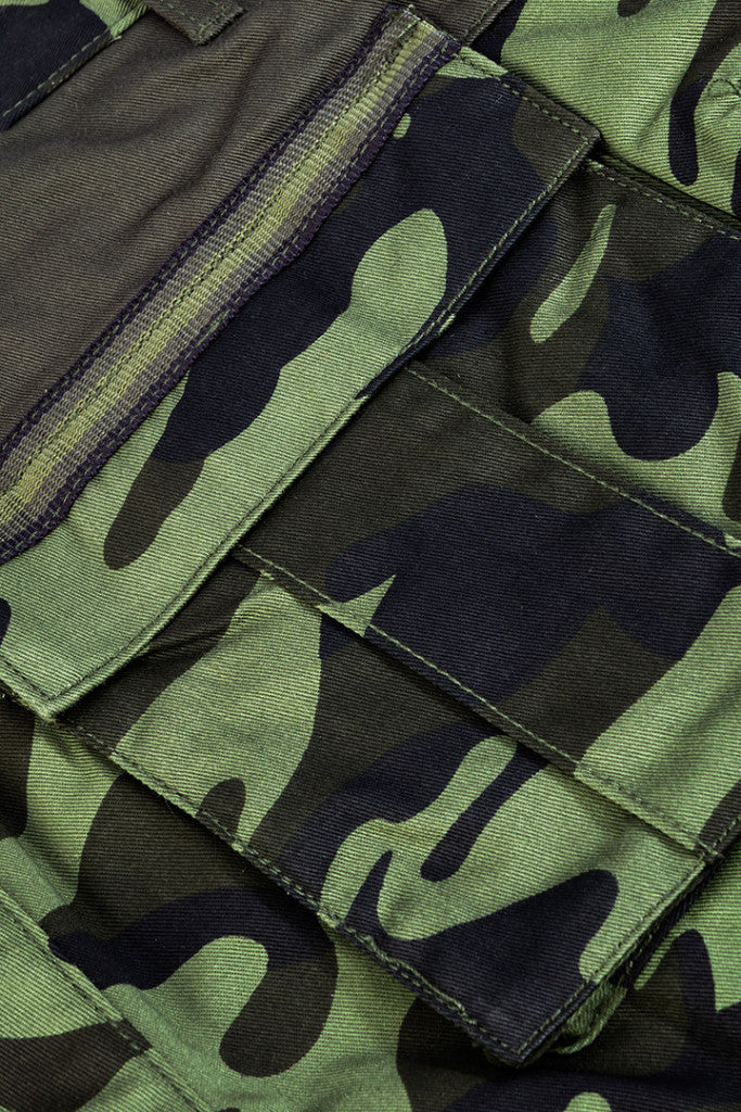 NEO TOOLS Terepmintás Rövid munkásnadrág, CAMO, 60% pamut, 40% polyester, 255 g/m2, XL 81-271-XL