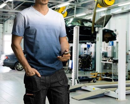 NEO TOOLS Farmer Rövid munkásnadrág, DENIM, fekete, cipzáros oldalzsebekkel, 98% pamut, 410g/m2, XS 81-273-XS