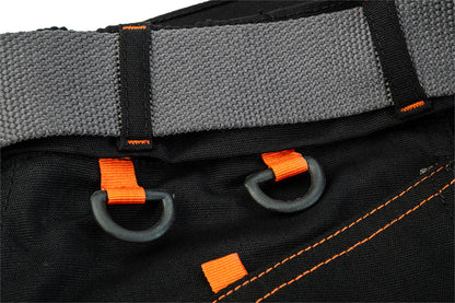 NEO TOOLS Karcsúsított(slim fit) Rövid munkásnadrág, 60% pamut, 37% polyester, 3% elastane, 285 g/m2, övvel, XS 81-278-XS