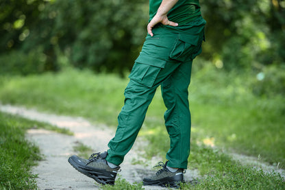 NEO TOOLS Munkásnadrág, OUTDOOR, zöld, 80% pamut, M 81-286-M