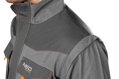 NEO TOOLS Munkadzseki 2 az 1-ben, 100% pamut, S 81-311-S