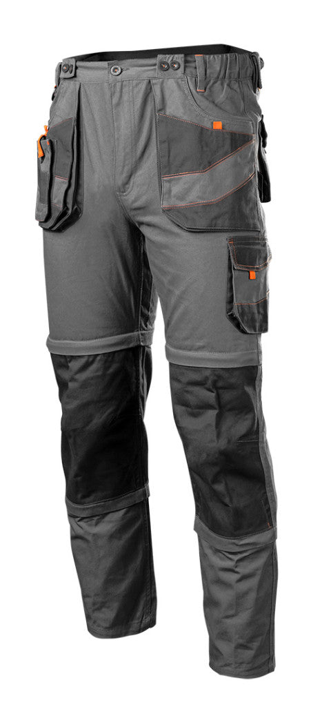 NEO TOOLS Munkanadrág, kantáros, 6 az 1-ben, 100% pamut, XS 81-321-XS