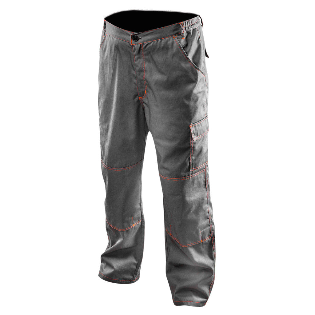NEO TOOLS Munkásnadrág, BASIC, L/54, 35% pamut, 65% polyester, 245 g/m2, Többfunkciós zsebek, térdprotektor zseb, LD 81-420-LD