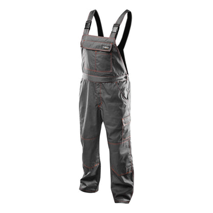 NEO TOOLS Kantáros Munkásnadrág, BASIC, XL/56, 35% pamut, 65% polyester, 245 g/m2, térdprotektor zseb, XL 81-430-XL