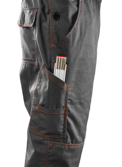 NEO TOOLS Kantáros Munkásnadrág, BASIC, XL/56, 35% pamut, 65% polyester, 245 g/m2, térdprotektor zseb, XL 81-430-XL