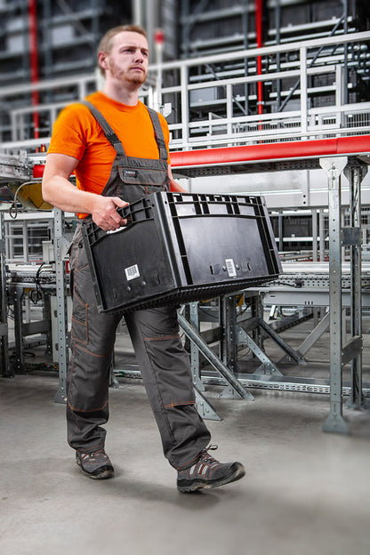 NEO TOOLS Kantáros Munkásnadrág, BASIC, XXL/58, 35% pamut, 65% polyester, 245 g/m2, térdprotektor zseb, XXL 81-430-XXL