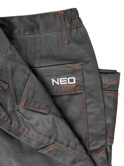 NEO TOOLS Rövid munkásnadrág, BASIC, XXL 81-440-XXL