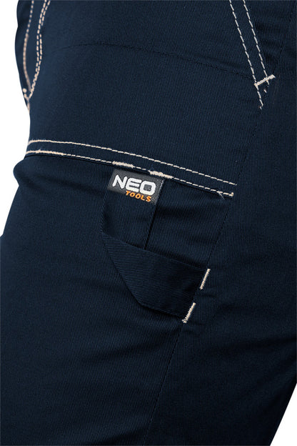 NEO TOOLS Munkásnadrág, sötétkék, L 81-451-L