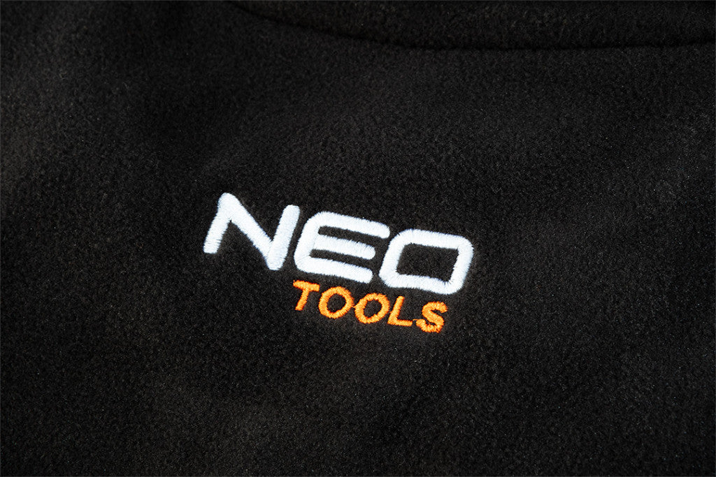 NEO TOOLS Polár Munkavédelmi kabát, fekete, L/52 81-500-L