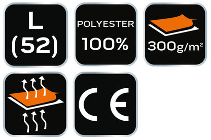 NEO TOOLS Polár Munkavédelmi kabát, tengerészkék, L 81-502-L