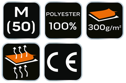 NEO TOOLS Polár Munkavédelmi kabát, tengerészkék, M 81-502-M